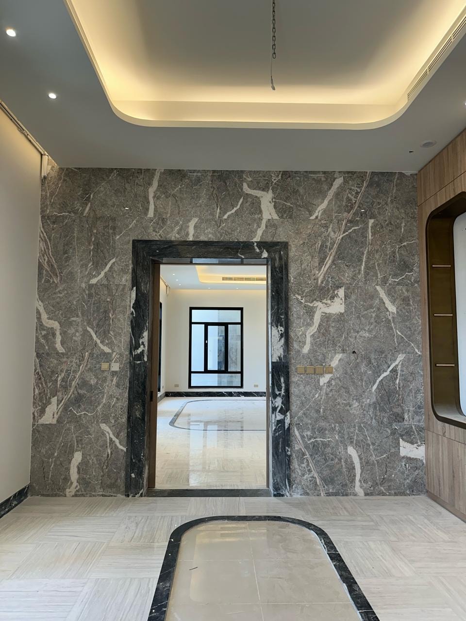 Dark Marble Wall Panel